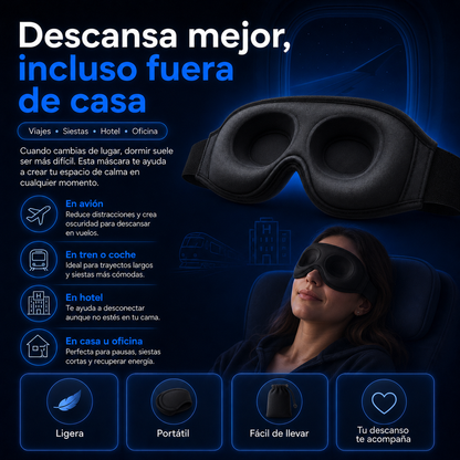 Máscara 3D Bluetooth